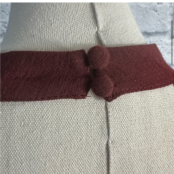 Aeropostale Lace Cottagecore High Neck Ruffle Shift Dress - Picture 9 of 10